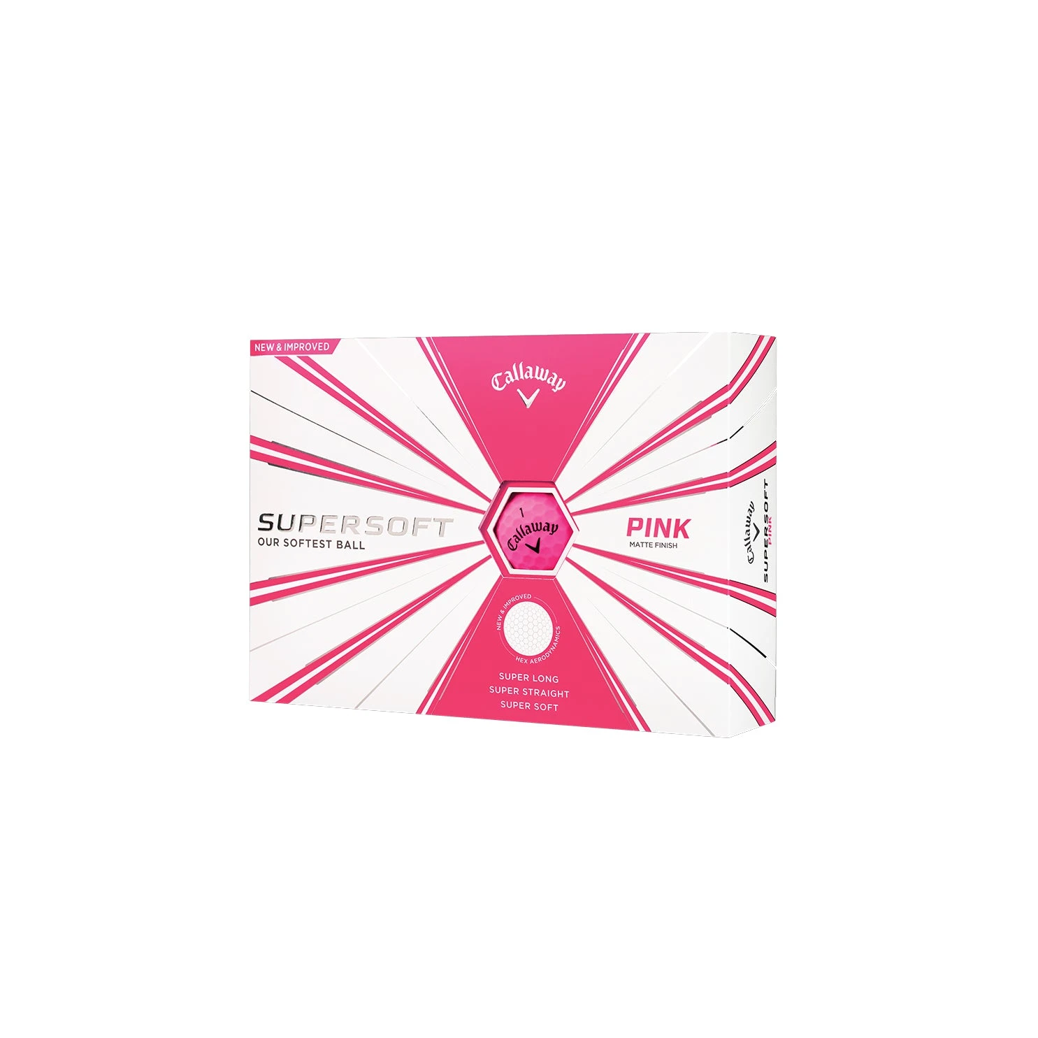 Callaway Supersoft Pink Golf Balls