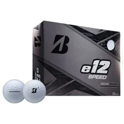 Bridgestone E12 SPEED White Golf Balls - Dozen