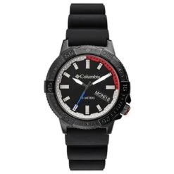 Columbia Watch - Peak Patrol - Black 3-Hand Day Date Black Silicone
