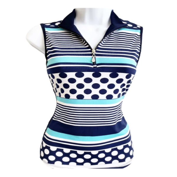 Dexim Sleeveless Golf Polo - Image 4