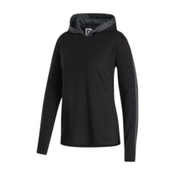 Footjoy Womens Spot Print Trim Hoodie