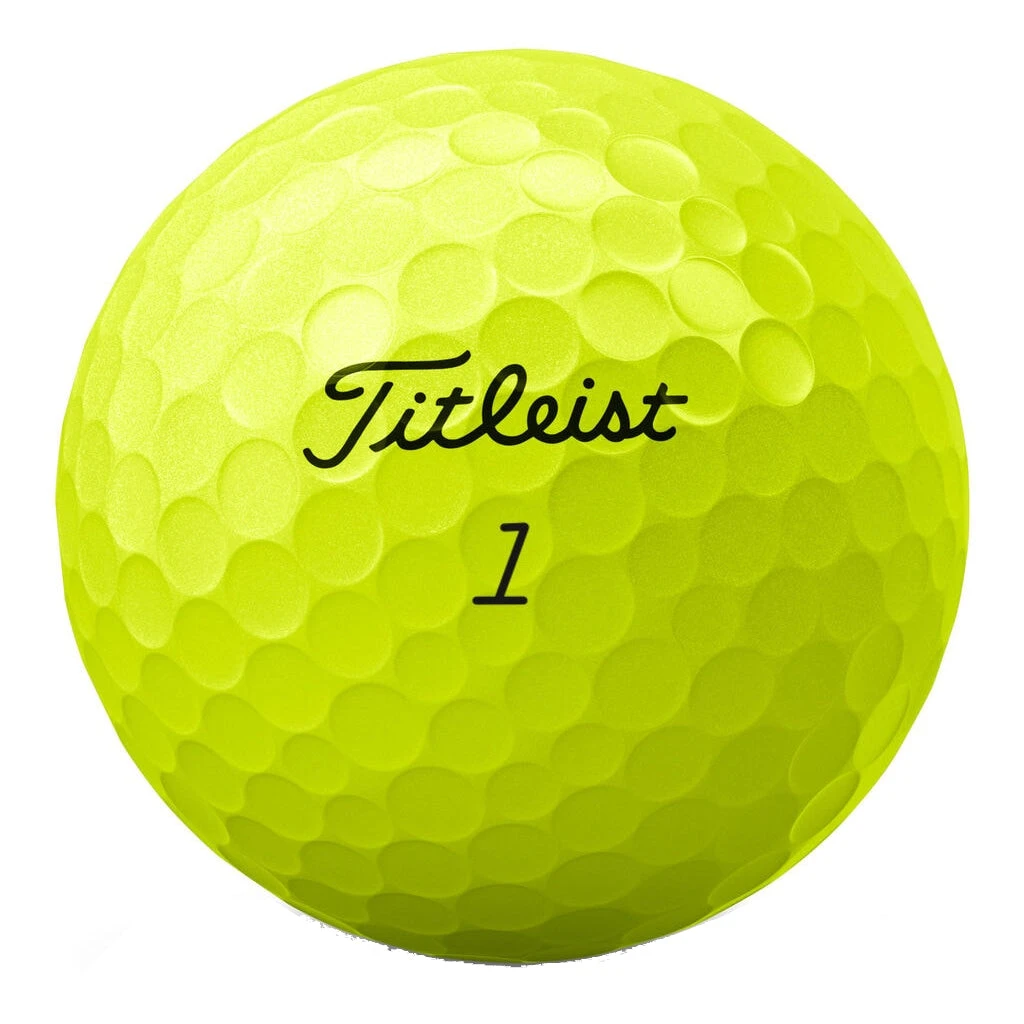 Titleist AVX Yellow Golf Balls - Dozen - Image 2